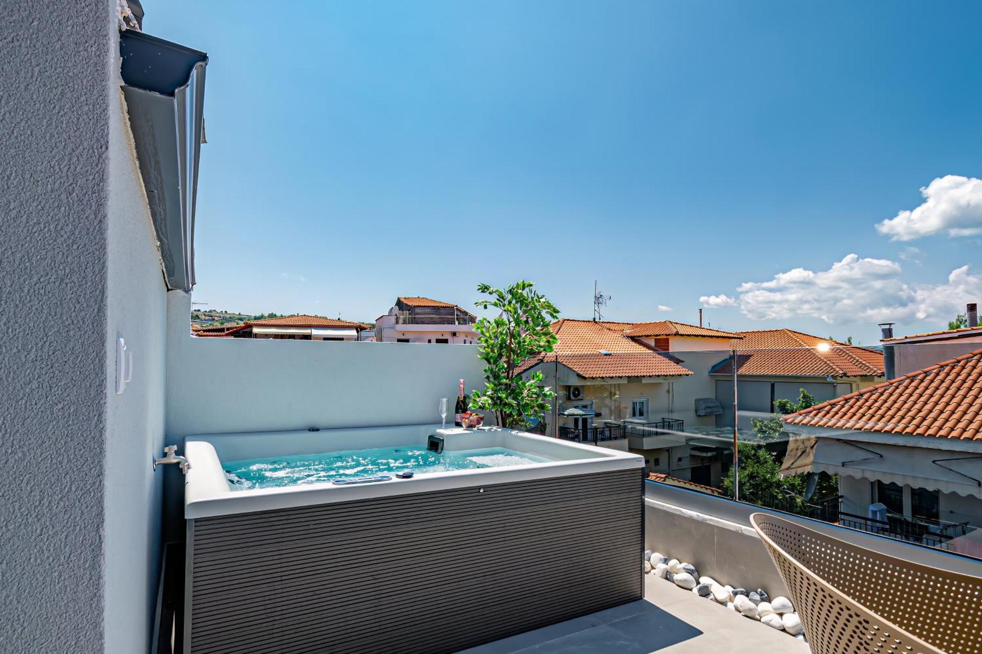 Evitel Luxury Living Hanioti Exterior foto